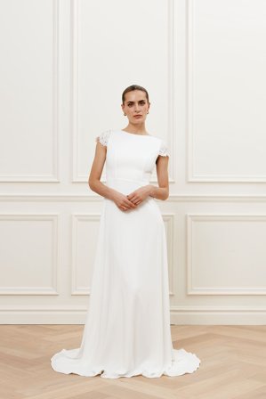 Malina Bridal - Blanca brudklänning - L - Ivory