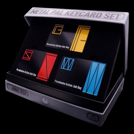 Fanatik - KON-MGS03 - Metal Gear Solid Limited Edition PAL Nyckelkort Set