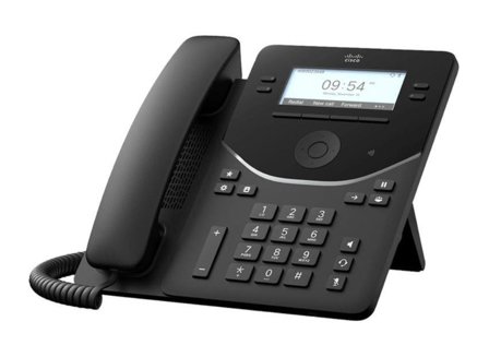 Cisco Desk Phone 9841 - VoIP-telefon - med Trusted Platform Module (TPM) 2.0 med anrops-ID/samtale venter