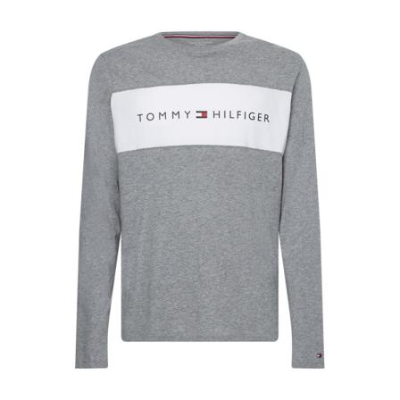Shirts Tommy Hilfiger Logo Flag Gråa 174 - 178 Cm/m