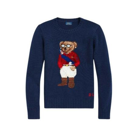 Ralph Lauren, V-neck Knitwear Blauw, Dames, Maat:XS