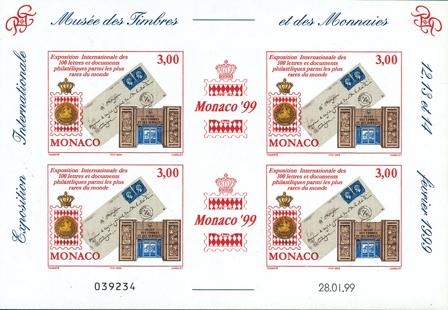 Monaco 1999 - YT BF81 - Postfrisk