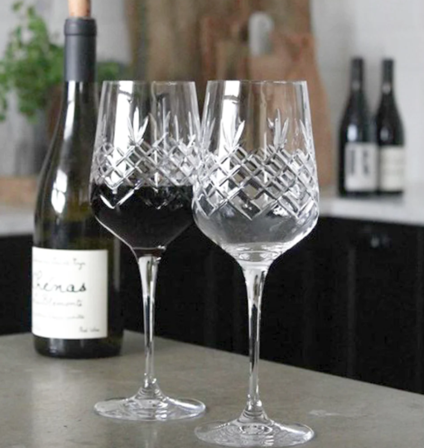 Frederik Bagger Crispy Monsieur Rødvinsglass Clear 2stk