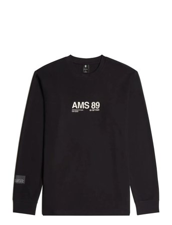 G-Star Ams 89 L\S R T - Black - S
