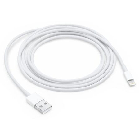 Lightning cable for iPhone & iPad, 2 meters, White-- CE Certificate
