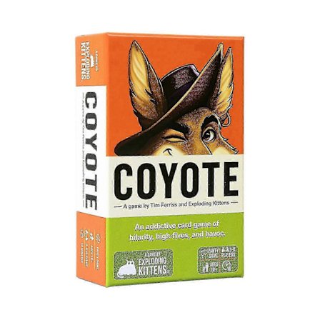 Coyote Kortspil for Voksne og Børn Sjovt Spil til Familiespilaften 3-8 Spillere