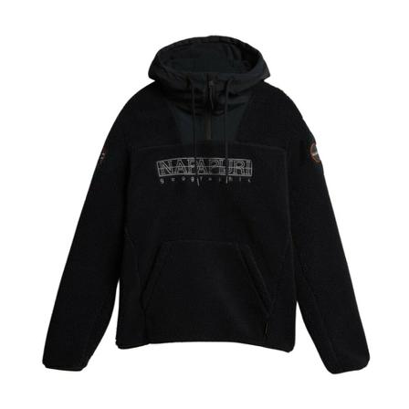 Napapijri, Hoodies Zwart, Heren, Maat:M