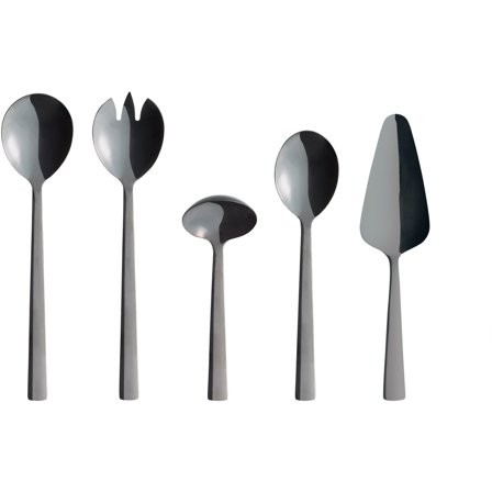 Aida Raw bestickset 5 delar, svart | Dukning & Servering > Bestick | Bagaren och Kocken