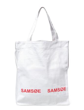 Luca Shopper 14197 Bags Totes Hvid Samsøe Samsøe