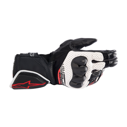 Motorradhandschuhe Alpinestars SP-8 Air V3 Schwarz/Weiß/Hellrot M