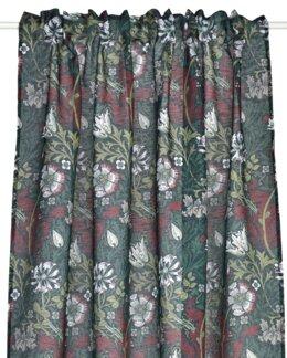 Multibandslängd med tryckt blommönster Red flower 2-pack - Jul - Noble House