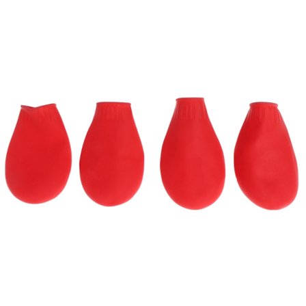 Hunde Gummistøvler Vandtætte Anti-slip Puppy Booties Pet Hunde Sko til Hund S/for