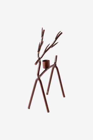 Affari of Sweden - Lysestage Oh Deer - Kobber - Lysestager & lanterner - Fra Homeroom