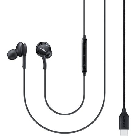Samsung EO-IC100BBE USB-C Stereo Hi-Fi Wired Headphones (OOB Bulk - Udskiftningsemballage) - Sort