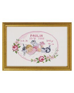 Broderikit Dopminne flicka