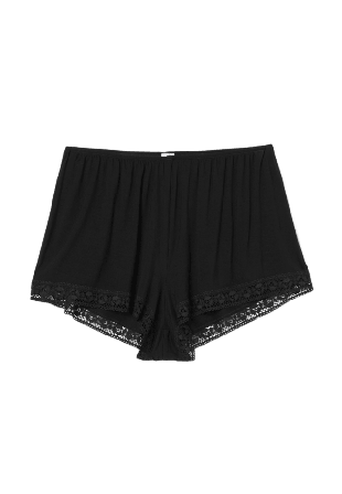 Avelie Lingerie Pyjamasshorts ERIN Sovkläder Svart XL