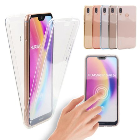 Dubbelsidigt Silikonskal - Huawei P20 Lite