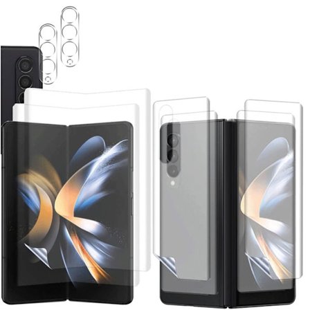 3-PACK 4-in-1 Z Fold 4 Hydrogel Skärmskydd & Kameralinsskydd