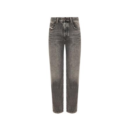 Diesel, Straight Jeans Grijs, Heren, Maat:W30 L32