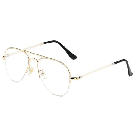 Ilma-aviator-lasit ilman reseptiä Metallirunko