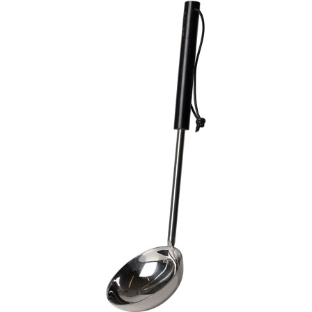 Ernst Suppeøse, metall, svart