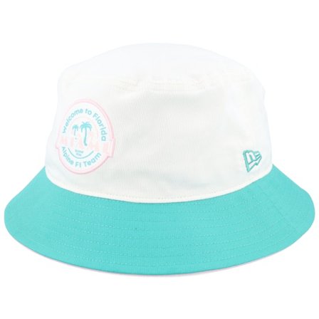 New Era - Beis bucket Sombrero - Alpine F1 24 Miami Tapered Micro Cord Off-white Bucket @ Hatstore