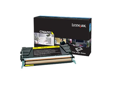 Lexmark Toner C746A3YG Gul - Lyreco - Toner och bläck > Tonerkassetter > Toner Lexmark