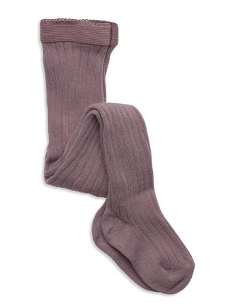 Cotton Rib Tights Socks & Tights Tights Grå Mp Denmark