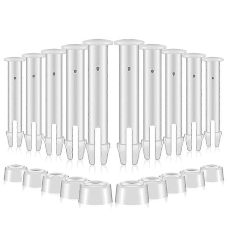 30 stk. Plastik Pool Samlingsnåle & Tætninger til 13-24 tommer Overjordiske Metalramme Pools Udskiftningsdel