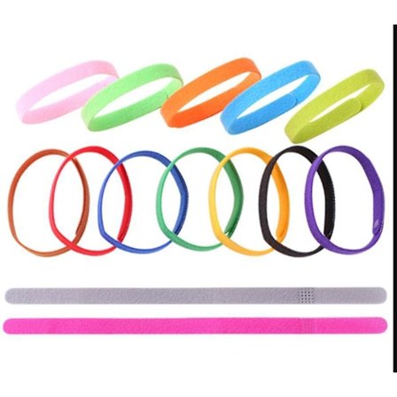 15-pak hvalpehalsbånd, 10*200 mm vendbare fleece hvalpe- og kattehalsbånd