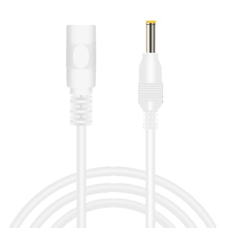 Förlängningssladd med strömkontakt hane till hona 4.0mmx1.7mm