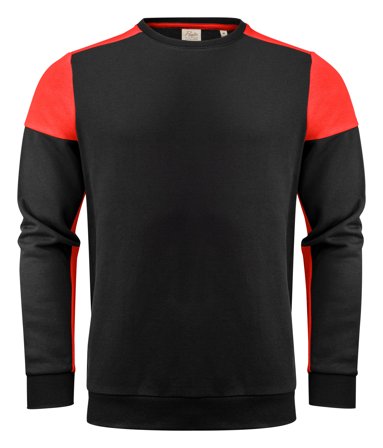 Printer Prime Crewneck Genser Svart;Rød, Klær