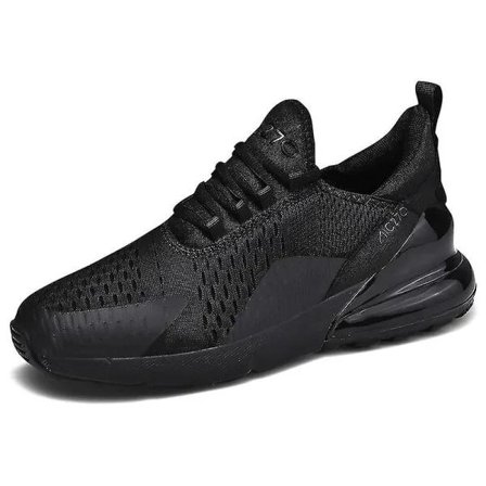 Herr Air Sports Löparskor Andningsbara Sneakers Universal Hela Året Damskor Max 270 Svart 37_yux