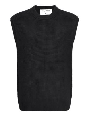 M. Alexander Vest Knitwear Knitted Vests Sort Filippa K