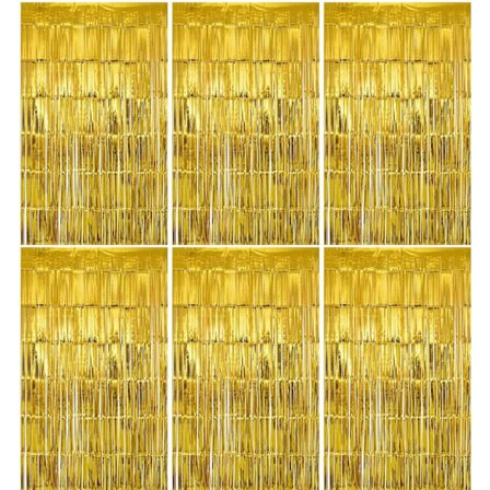 Guld Färg 6 Stycken Metallic Frans Gardiner 1x2m Folie Frans Gardiner