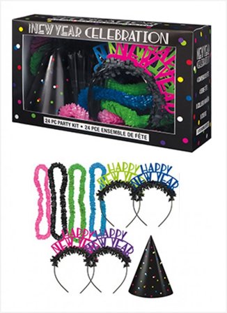 PartyKit for nyttårsaften til 8 personer