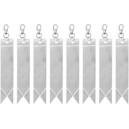 Sikkerhetsrefleksanheng med refleksbrikke og klips [F]