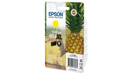 Epson 604XL Singlepack - XL - gul - original - blekkpatron