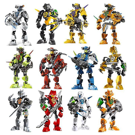 Star Warrior Soldier Bionicle Hero Factory Robot Figur Byggeklossmodell Leke For Barn Fans
