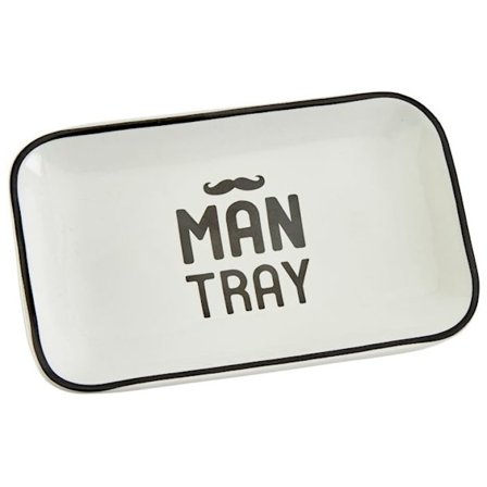 Man Tray Förvaringsfat Smyckeshållare Man