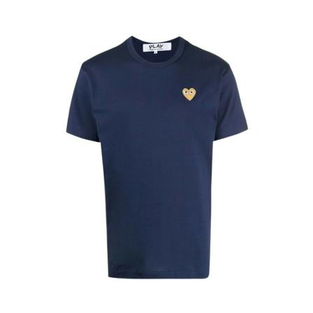 Comme des Garçons, T-Shirts Niebieski, unisex, Rozmiar: M
