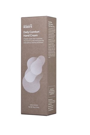 KLAIRS Daily Comfort Hand Cream 50 ml, Skincare, Håndpleje, Håndcreme