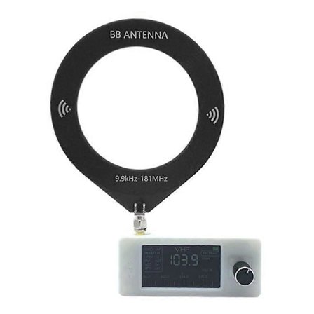 SI4732 Radiomottaker 9.9KHz-181MHz Bærbar Kortbølgeradiomottaker SW LW AM FM SSB Mini SI4732 Radio Hvit