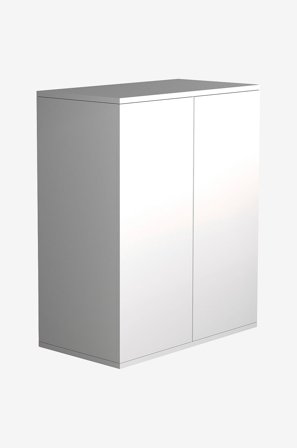 VCM - Vcm Skåp Dalosa 2-Kammare - Vit - Byråar - Från Homeroom