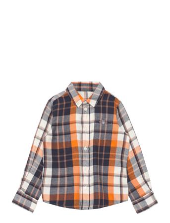 Checked Shield Ls Shirt Patterned GANT