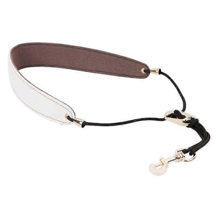 Saxofon Nackrem Alto Sax Nackrem Klarinett Nackrem Vitt Läder Nackband