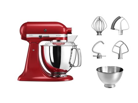 KitchenAid Artisan 5KSM175PSEER - kjøkkenmaskin - 300 W - imperiumsrød