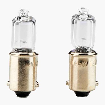 Biltema - Glødepære BA9s 12 V 5 W 2 stk.