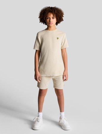 Lyle & Scott Towelling Short - Cream - 128-134