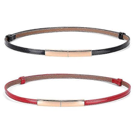 Smal lackbälte för dam